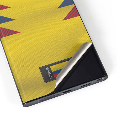 Colombia Soccer Flag Galaxy S22 Ultra Skin